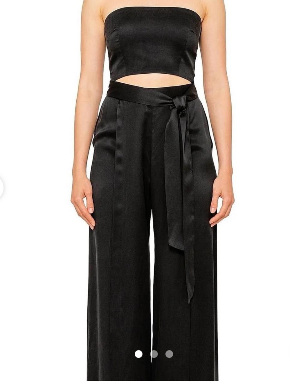 Bec + Bridge grande amour jumpsuit size 2 in black